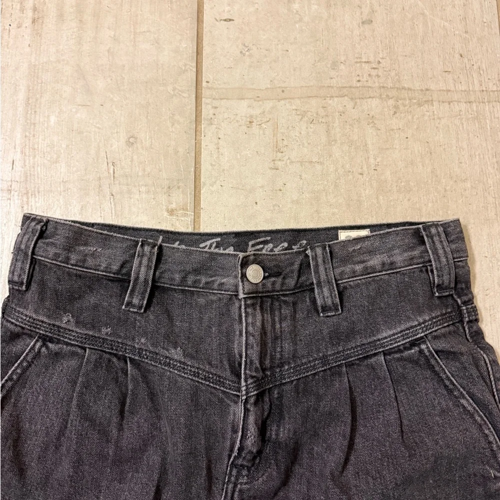Free People Sidecar Mini Denim Skirt - Picture 4 of 6